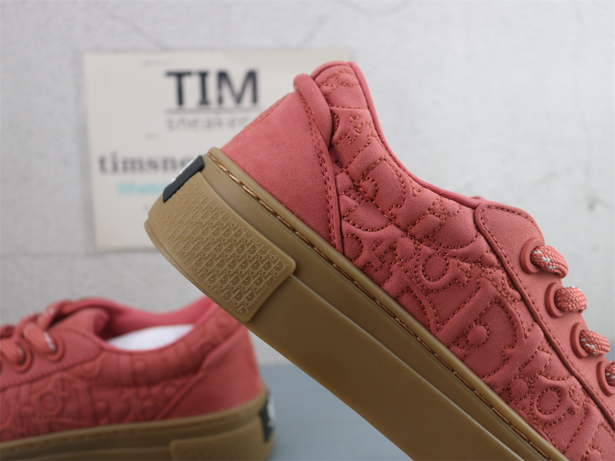 Stone Island x Dior B33 Skateboard Shoes Low-Top Red